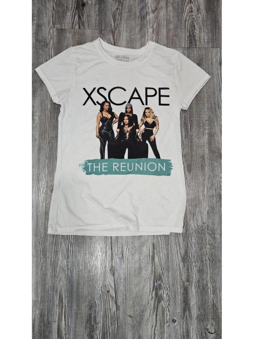 Xscape The Reunion T-Shirt Size S/P/CH Graphic Band Tee